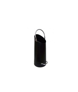 Heavy duty iron <b>coal</b> <b>bucket</b> with sturdy construction for fireplace use and <b>coal</b> ash storage purpose indoors - Product Image 1