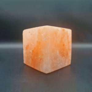 Portavelas de sal del Himalaya, Material orgánico, sal de roca Natural, decoración del hogar, prosperidad, armonía, bienestar, tacto Real, tamaño personalizado - Product Image 4