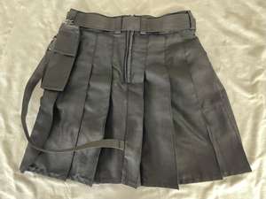 Meilleure conception, haute qualité, jupe mi-longue en laine pour femme, style Techwear, respirante, écologique, taille personnalisable, ceinture à la taille - Product Image 5