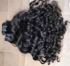 Extensiones de cabello humano rizado sin procesar de Temple Virgin Cabello indio crudo humano natural Paquetes de cabello alineados con cutícula de un solo donante - Product Image 6