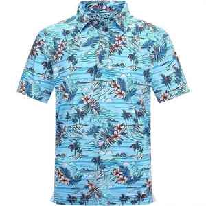 เสื้อโปโลแขนสั้นสำหรับผู้ชายผ้าฝ้ายลำลองขนาดใหญ่ลายผ้าแคนวาส - Product Image 1