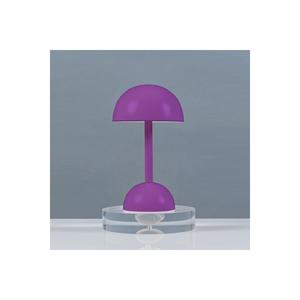 Lampada da tavolo a fungo Led viola ricaricabile