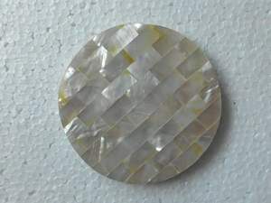 Posavasos de madera y resina duraderos elegantes, posavasos de madera de forma cuadrada para decorar el hogar y los accesorios de cocina - Product Image 4