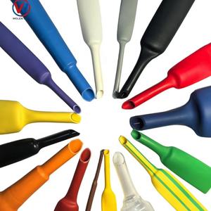 Gaine de câble électrique colorée à paroi simple WOLIDA/WOER EVA/PE, tube isolant en polyoléfine, tube thermorétractable flexible - Product Image 1