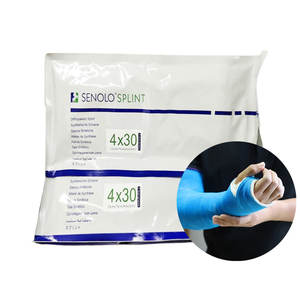 Premiers soins Senolo médical orthopédique résine de polyester fibre de verre attelle de coulée jambe bras Fracture attelle - Product Image 2