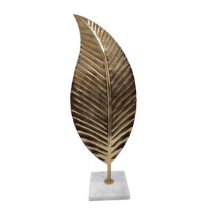 Decoración de mesa Latón en bruto Chapado en aluminio Escultura decorativa de pescado Estilo moderno Escultura abstracta hecha a mano - Product Image 2