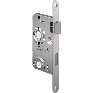 Silver Rounded Class 1 Plastic BKS 215 BAD 20/55/78/8mm DIN Right Interior Door Mortise <b>Lock</b> Furniture <b>Locks</b> - Product Image 1