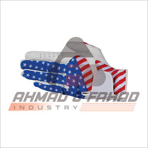 Gants de golf en cuir Cabretta de Logo personnalisé de haute qualité pour les athlètes gauchers respirant usine de poignées en cuir véritable - Product Image 6