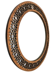 Gran demanda de espejo de pared de madera de alta calidad Aspecto real y atractivo Alojamiento cómodo ecológico Rentable - Product Image 2