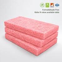 UL723 R20 Rosa Glaswolle-Dämmvlies 5,5 Zoll Rosa Glasfaserwolle Thermische Isolierung für Wände und Decken Glasfaser-Dämmvliesplatten