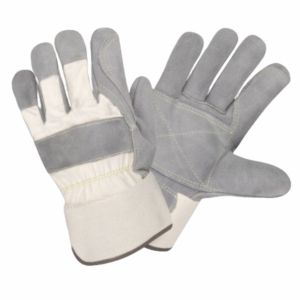 Guantes de trabajo de piel de vaca reforzada Seguridad reflectante Construcción industrial Piel de vaca Ropa DE SEGURIDAD reflectante personal - Product Image 1