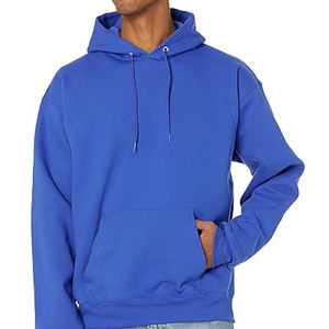 Sweat à capuche en molleton de coton 100% de qualité supérieure pour hommes, 340 GSM, imprimé pour l'hiver, techniques de teinture unie - Product Image 4