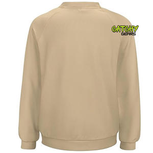 เสื้อสเวตเตอร์ผ้าฟลีซแขนยาวแบบสวมหัวเสื้อคอกลมผ้าคอตตอนเนื้อนุ่มให้ความอบอุ่นปรับแต่งโลโก้ได้ตามต้องการ - Product Image 2