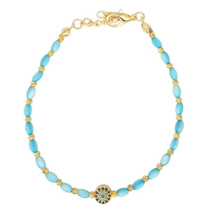 สร้อยข้อมือแฟชั่นประดับลูกปัดลายตาปีศาจ - Product Image 1