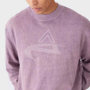 Sudaderas de Alta Calidad, Tejido Grueso, Lavado Ácido, con Impresión Digital y Logotipo Personalizado, Ropa de Invierno - Product Image 6