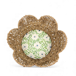 Flor de Nácar con Incrustaciones y Borde de Pasto Marino para Servir Comida, Decoración de Mesa y Uso Doméstico, de Vietnam - Product Image 3