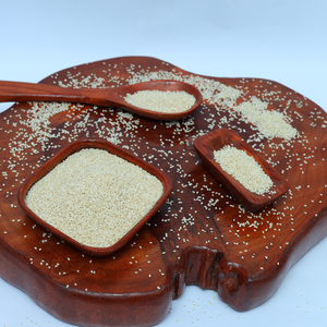 Graines de sésame blanches décortiquées fraîches Nouvelle récolte d'origine pakistanaise meilleure qualité d'exportation avec étiquetage privé - Product Image 4