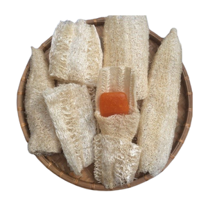 แปรงขัดตัวอาบน้ำใยบวบธรรมชาติเป็นมิตรกับสิ่งแวดล้อมแปรงขัดผิวขณะอาบน้ำทำความสะอาดถุงมือสบายออกแบบมาเพื่อสะดวก - Product Image 1