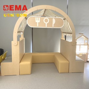 Meubles de crèche Ema, jouets éducatifs préscolaires, ensemble de table et de chaise Montessori pour la salle de classe, meubles pour enfants de maternelle - Product Image 2