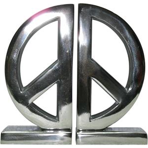 Silver Aluminum Airplane Bookend New <b>Design</b> 2025 Shiny Table Centerpiece Wholesale Luxury Vintage Item High Quality Top Product - Product Image 4