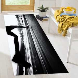 Tapis à motifs géométriques : Sublimez votre espace avec un design moderne, tapis en velours de luxe - Product Image 5