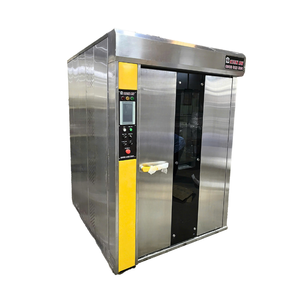 Good Price <b>Baking</b> Oven for Bread and Cake 32 Trays With Trolley Stainless Steel Rotary Oven Bakery <b>Equipment</b> Made in Vietnam - Product Image 1