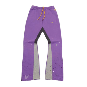 Pantalones con cordón acampanados informales Vintage para hombre con logotipo personalizado, pantalones ligeros de cintura media, nuevo diseño de estilo acampanado, patrón recto - Product Image 3