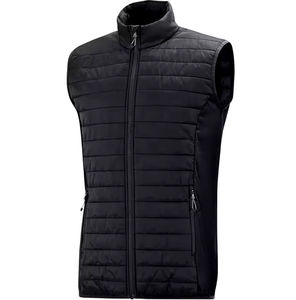 Fashionable Men's Puffer <b>Vest</b> Jacket Padded <b>Black</b> Grey Collar Plain Winter Wear Men's Jackets for Man - Product Image 3