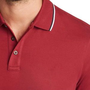 Chemises de golf pour hommes Chemises polo en coton à manches courtes Vêtements de sport décontractés Logo brodé Chemises de golf pour l'été - Product Image 4