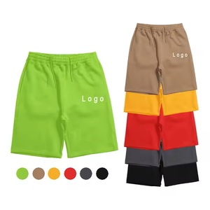 High Quality Custom Logo Cotton <b>Fleece</b> French Terry Wholesale Plain <b>Shorts</b> for <b>Men</b> Sport Casual Outdoor - Product Image 6