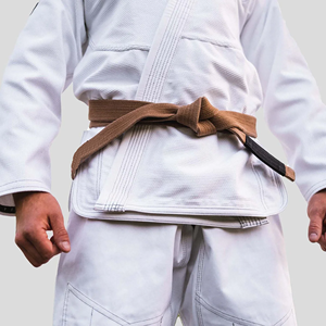 Kimono de BJJ pour homme adulte avec broderie 3D, fusion sans couture, séchage rapide, 100% coton, poids du tissu 240g, ceinture incluse - Product Image 3