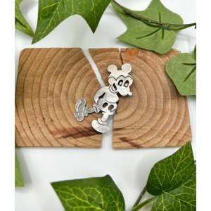 Zuni Handmade Sterling Silver <b>Brooch</b> <b>Pin</b> for Weddings Parties and Engagements with Diamond As the Main Stone - Product Image 3