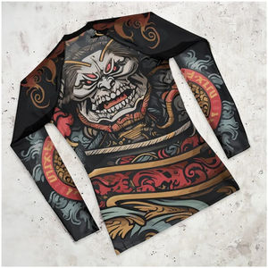 Rashguard MMA BJJ conçu pour l'entraînement performant avec des designs sublimés à manches longues et courtes, kimono jiu jitsu, service OEM - Product Image 5
