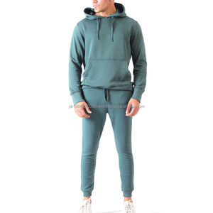 Survêtement en polyester recyclé pour homme, ensemble de jogging écologique, bleu marine, impression par sublimation, séchage rapide, vêtements de sport athlétiques - Product Image 1