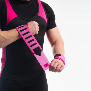 2024รัดข้อมือยกน้ำหนักปรับได้กันลื่นใช้ได้ทั้งชายและหญิงผ้านีโอพรีนสีพื้น - Product Image 4