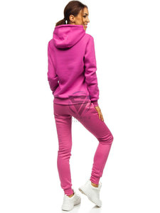 Conjunto de dos piezas de chándal con capucha para mujer, personalizado, informal, de color liso, cómodo, de algodón y forro polar técnico, con estampado personalizado y cordón ajustable, talla grande, 2026 - Product Image 6