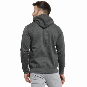 Sudadera con Capucha Completa y Cremallera para Hombre, Diseño de Máscara Frontal, Sudadera de Forro Polar Personalizada, 100% Algodón Ecológico para Uso Casual y Urbano - Product Image 2