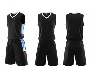 Sports Wear Best Quality Factory Made Custom Sublimation Basketball Uniform Plus Size Sleeveless Printed Jersey <b>Shorts</b> Hot Sale - Product Image 1