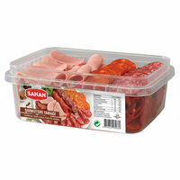 Boîte de rangement alimentaire moderne en plastique PP injecté pour cuisine, durable, anti-poussière, pour réfrigérateur et garde-manger