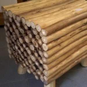 Meilleure vente Tabouret classique moderne en bois de haute qualité pour l'intérieur et l'extérieur pour les hôtels, le salon et la chambre à coucher-Style Bulus indonésien - Product Image 3