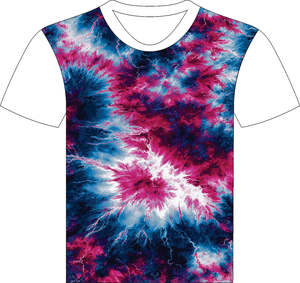 Camiseta de manga corta con cuello redondo para hombre, totalmente personalizada, diseño liso y ropa informal de punto de color SUBLIMADO - Product Image 1