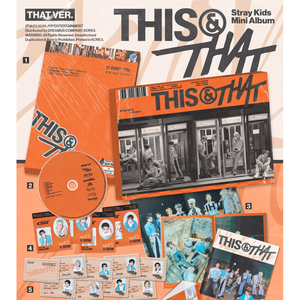[SET][SALE] Stray Kids - THIS & THAT มินิอัลบั้มชุดที่ 10 พร้อมโฟโต้บุ๊ค 2 เล่ม + ชุดเวอร์ชั่น 8 & Ver - Product Image 6