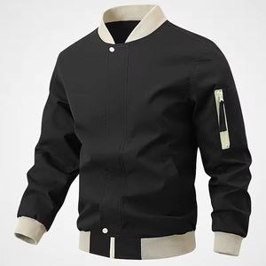 2026 New Fashion Latest Style Custom Fleece <b>Patchwork</b> Front Winter Casual Breathable Windproof Waterproof Outdoor <b>Jacket</b> Men - Product Image 1