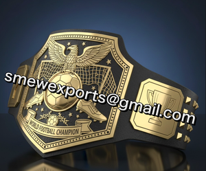 Cinturones de Campeonato de Boxeo y MMA Personalizados, Acabado en Oro y Plata, Ecológicos - Product Image 4