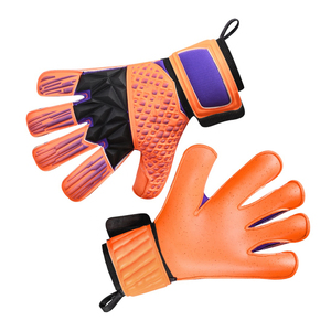 Gants d'entraînement avec adhérence en latex de qualité supérieure pour le football, gants de gardien de but en gros, design léger avec une forte adhérence - Product Image 6
