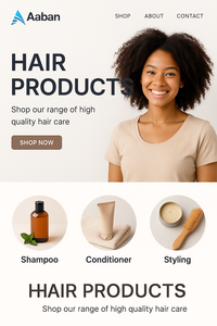 <b>Custom</b> Hair Care Products Ecommerce <b>Website</b> Development Skilled Web Developers Offering User Friendly and Functional Platforms - Product Image 2