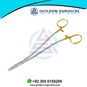 Wertheim Bozeman Soporte de aguja TC Instrumentos dentales de 9 pulgadas Instrumentos de laboratorio quirúrgico Fórceps médicos - Product Image 2