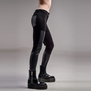 Pantalones de Cuero para Mujer, Ligeros, Profesionales, Estilo Urbano, Color Sólido, Impermeables, Ecológicos, Frente Plano, Invierno 2025 - Product Image 4