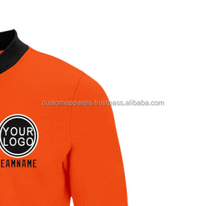 Chaqueta Varsity Personalizada de Alto Rendimiento para Hombre, Cuello Alto, Logotipo Bordado en la Parte Delantera, 100% Lana, Transpirable, Resistente al Viento, MCACVJ-254 - Product Image 6