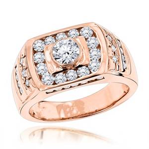 Estilo de lujo Diseño en forma de cuadrado Moissanite Diamante tachonado en S925 Anillo de banda de plata Joyería de compromiso de boda - Product Image 3